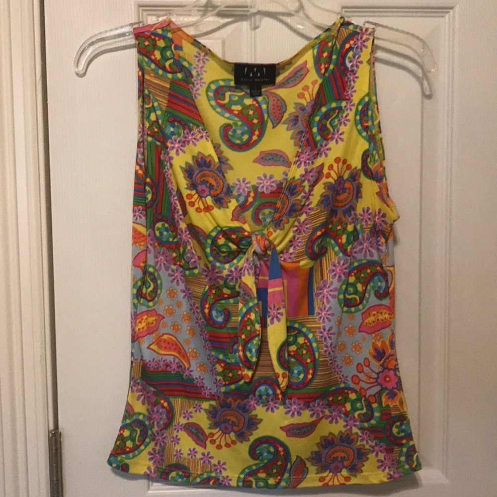 Sleeveless blouse